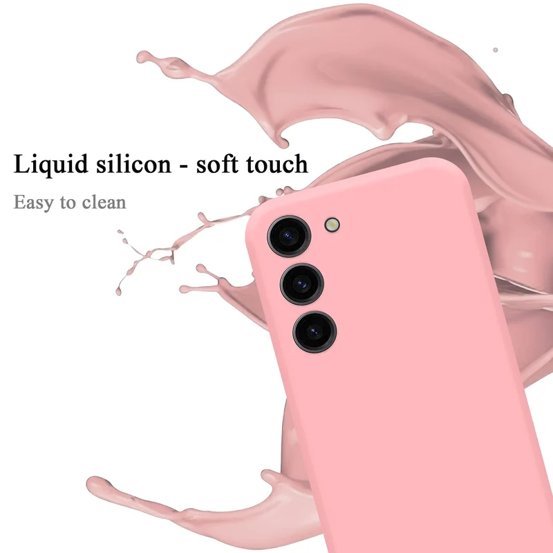Cadorabo Hülle kompatibel mit Samsung Galaxy S23 PLUS Schutzhülle aus flexiblem TPU Silikon