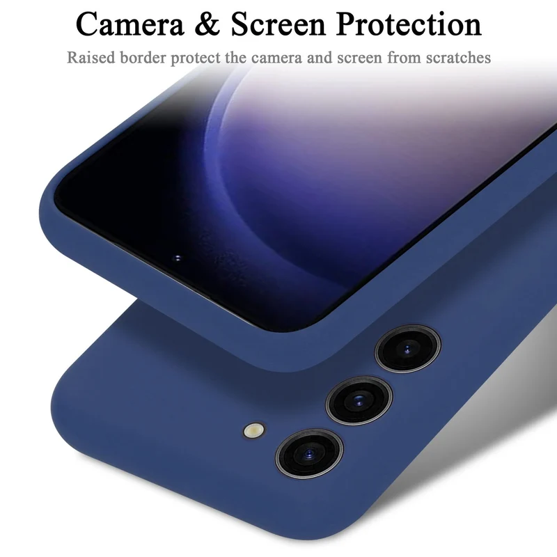 Cadorabo Hülle kompatibel mit Samsung Galaxy S23 PLUS Schutzhülle aus flexiblem TPU Silikon