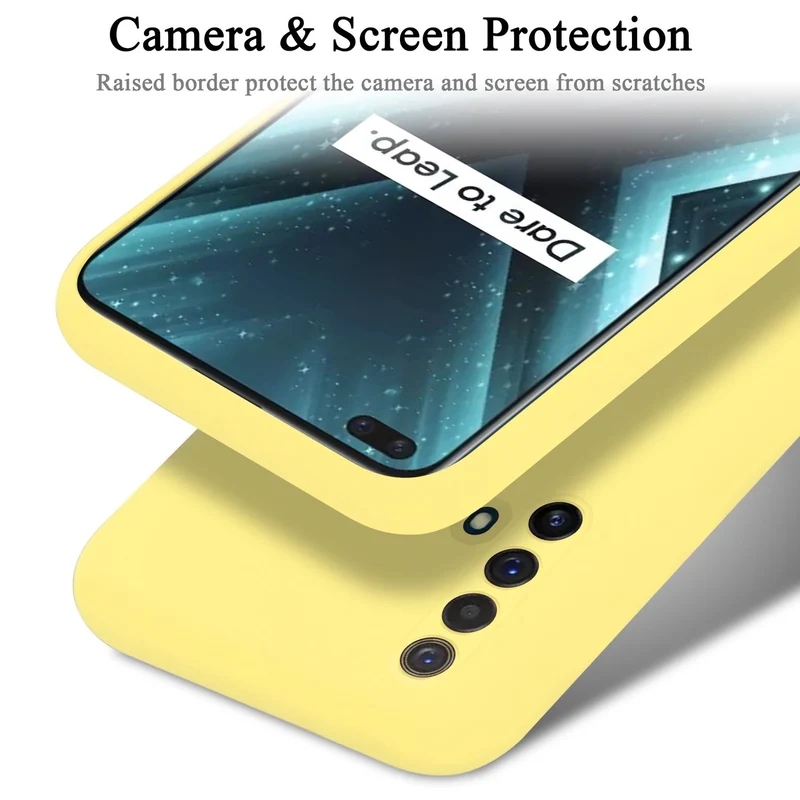 Cadorabo Hülle kompatibel mit Realme X3 / X3 SuperZoom / X50 5G Schutzhülle aus flexiblem TPU Silikon