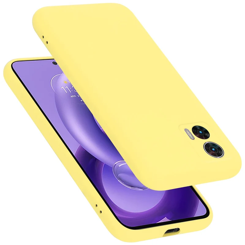 Cadorabo Hülle kompatibel mit Motorola EDGE 30 NEO Schutzhülle aus flexiblem TPU Silikon