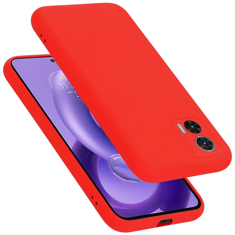 Cadorabo Hülle kompatibel mit Motorola EDGE 30 NEO Schutzhülle aus flexiblem TPU Silikon