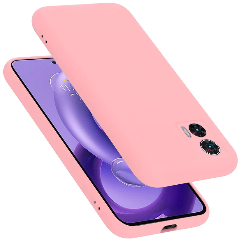 Cadorabo Hülle kompatibel mit Motorola EDGE 30 NEO Schutzhülle aus flexiblem TPU Silikon