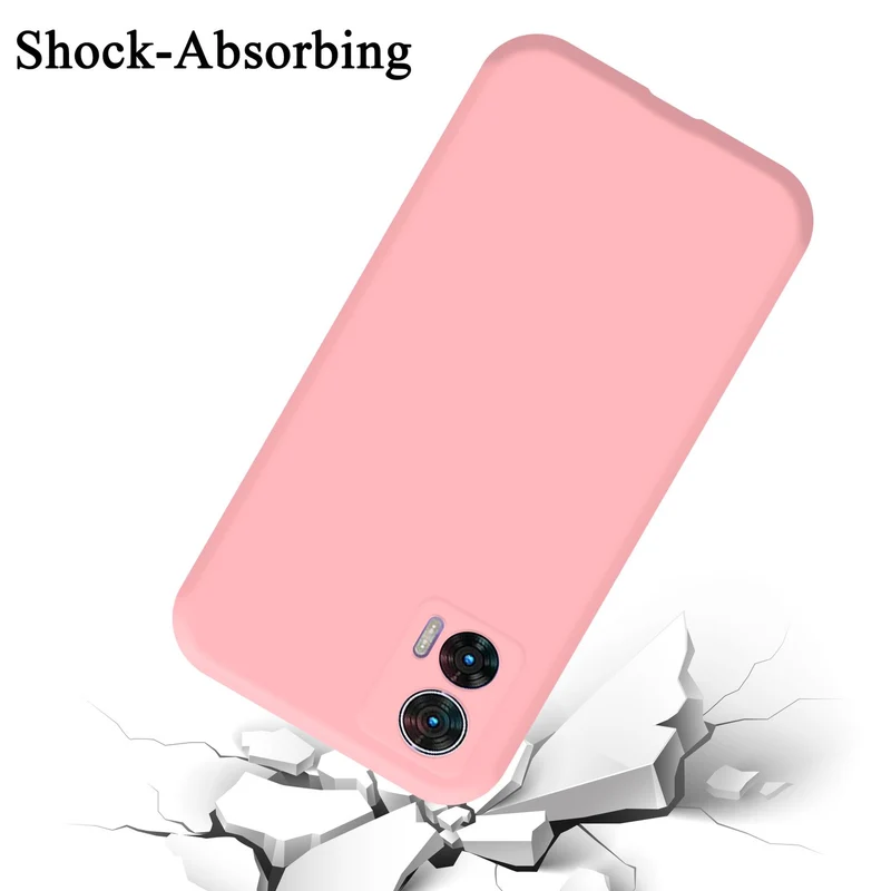 Cadorabo Hülle kompatibel mit Motorola EDGE 30 NEO Schutzhülle aus flexiblem TPU Silikon