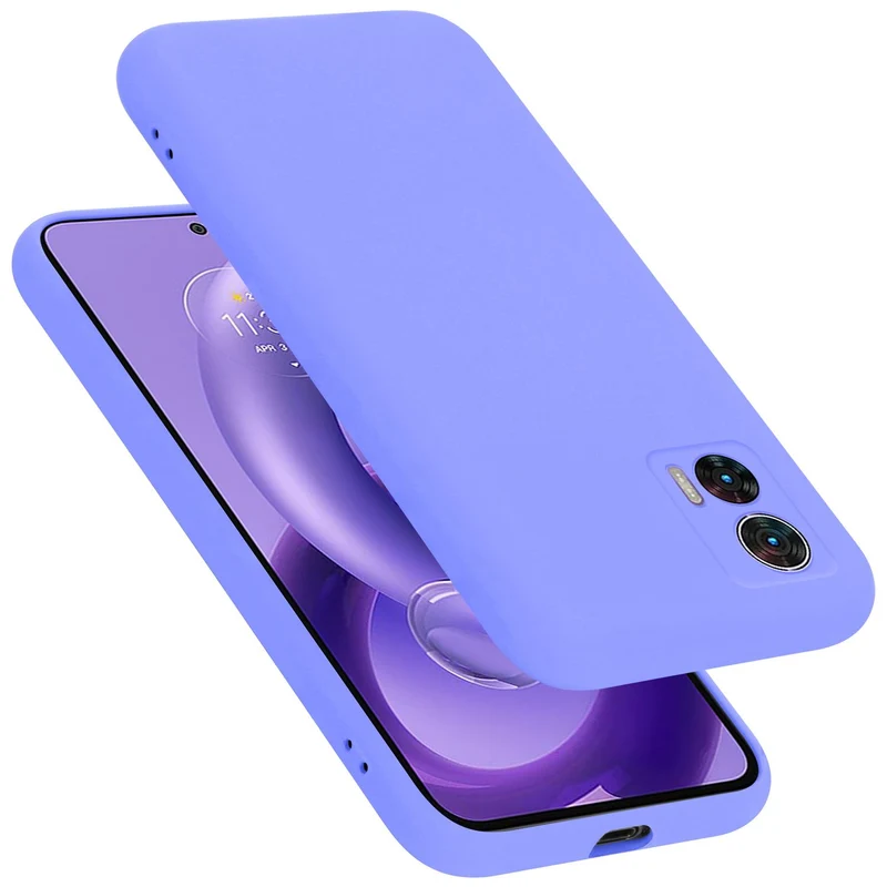 Cadorabo Hülle kompatibel mit Motorola EDGE 30 NEO Schutzhülle aus flexiblem TPU Silikon
