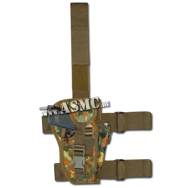 Tiefziehholster P8 flecktarn rechts