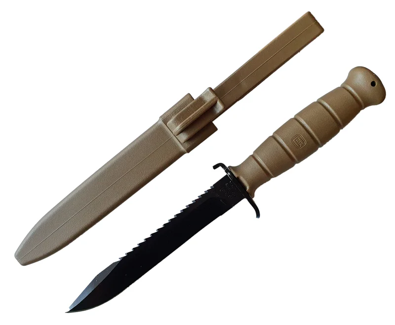 Glock Feldmesser 81 Dark Earth mit Scheide