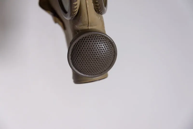 Gasmaske T.35 Größe III -REI WW 2