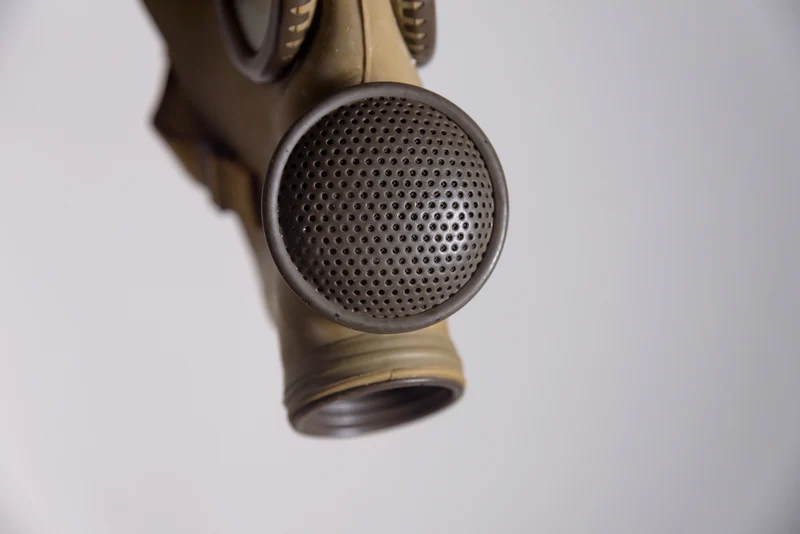 Gasmaske T.35 Größe III -REI WW 2
