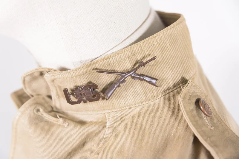 US Army WW1 - Offiziers-Sommerjacke, 34. Infanteriedivision