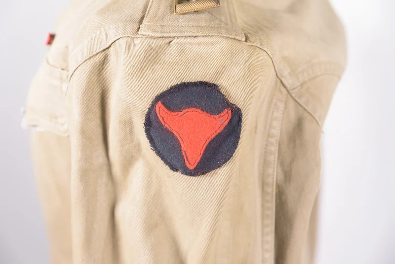 US Army WW1 - Offiziers-Sommerjacke, 34. Infanteriedivision