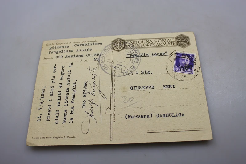 FFAA-Postkarte