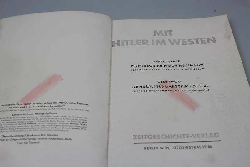 "Mit Hitler im Westen" - H.Hoffman