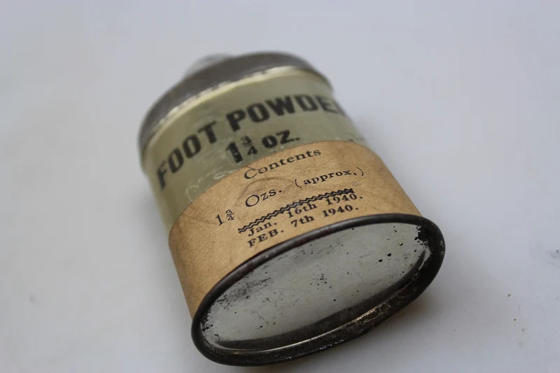 "Foot Powder" Englisches Fußpuder - 1940