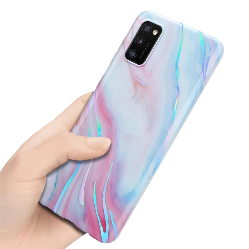 Cadorabo Hülle kompatibel mit Samsung Galaxy A41 Schutzhülle aus TPU Silikon mit Muster Mosaik
