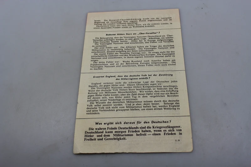 Propaganda-Flyer