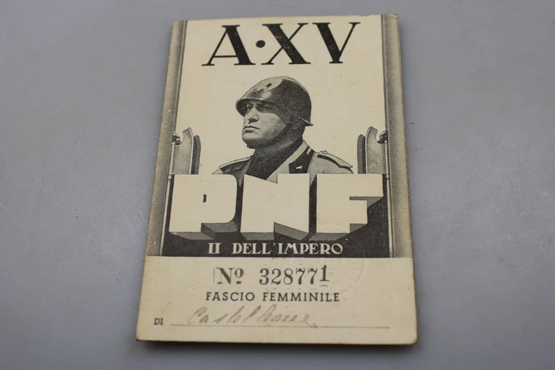 PNF-Mitgliedschaft weiblich XV°