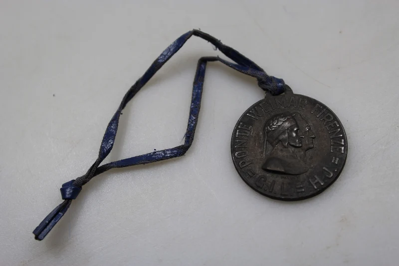 Gedenkmedaille "GIL-HJ Brücke Weimar-Florenz"