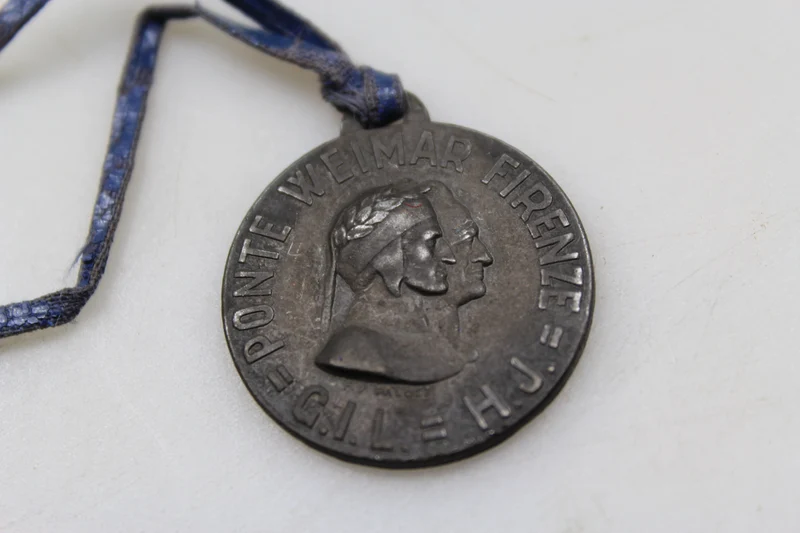 Gedenkmedaille "GIL-HJ Brücke Weimar-Florenz"