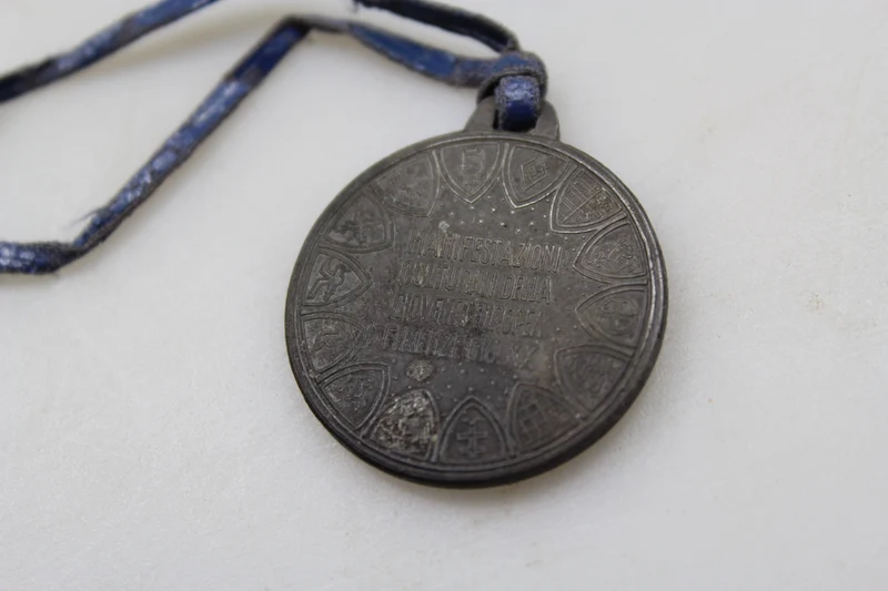 Gedenkmedaille "GIL-HJ Brücke Weimar-Florenz"