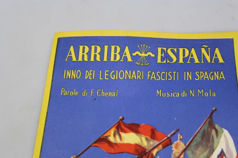 "Arriba Espana" - Hymne der faschistischen Legionäre in Spanien