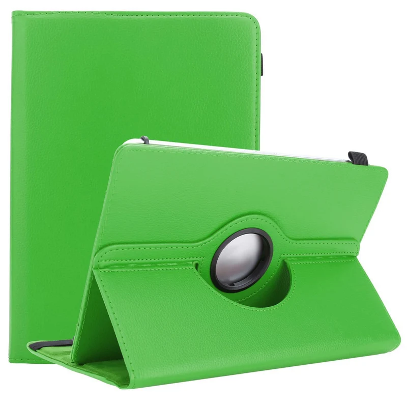 Cadorabo Tablet Hülle kompatibel mit Medion LifeTab X10302 360 Grad Schutzhülle aus Kunstleder mit Standfunktion und Gummiband