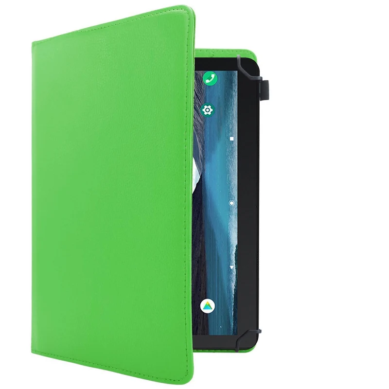 Cadorabo Tablet Hülle kompatibel mit Medion LifeTab X10605 360 Grad Schutzhülle aus Kunstleder mit Standfunktion und Gummiband