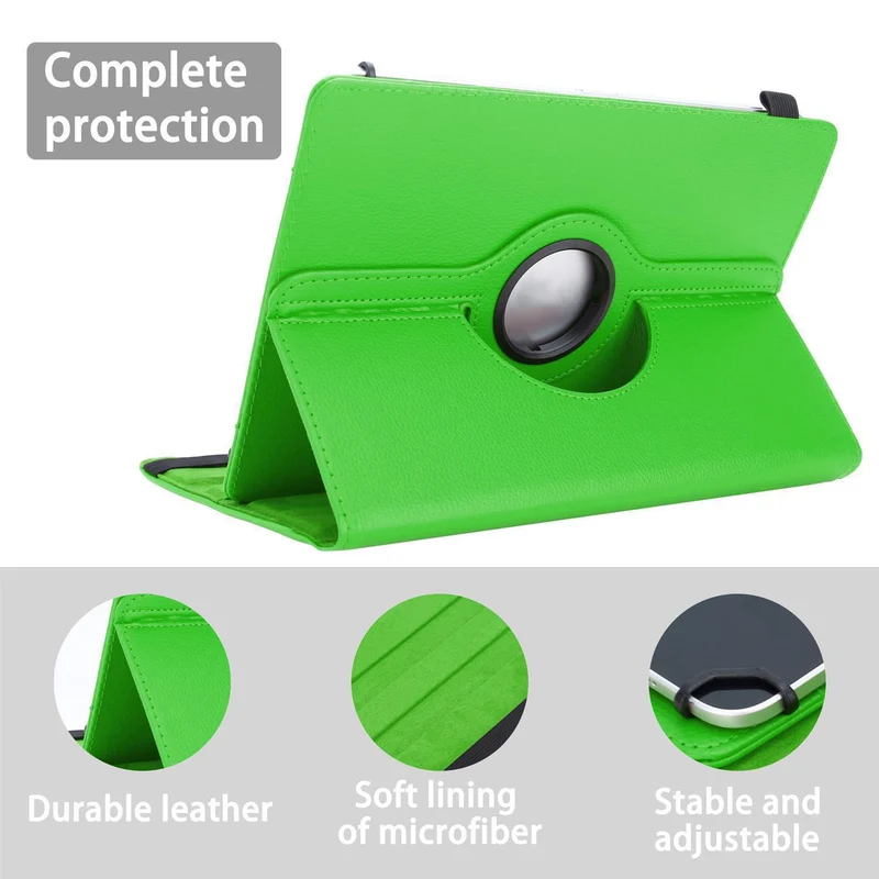 Cadorabo Tablet Hülle kompatibel mit Alcatel Smart Tab (7 Zoll) 360 Grad Schutzhülle aus Kunstleder mit Standfunktion und Gummiband