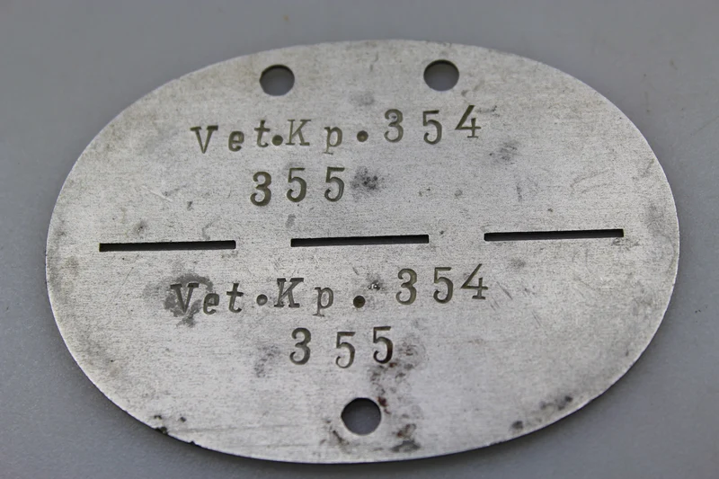 Vet.Kp.354 - Typenschild
