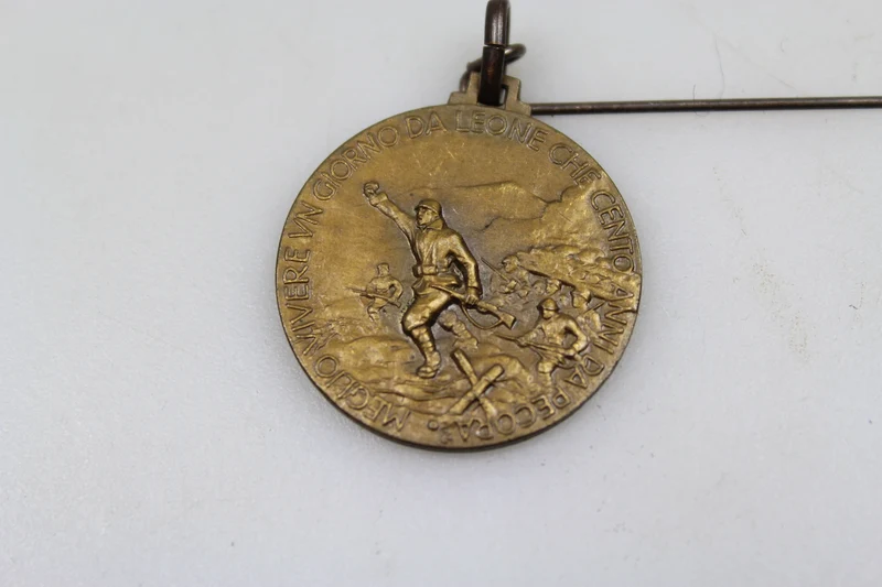 1935 Medaille für das Heiligtum von Redipuglia