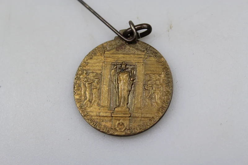 1935 Medaille für das Heiligtum von Redipuglia