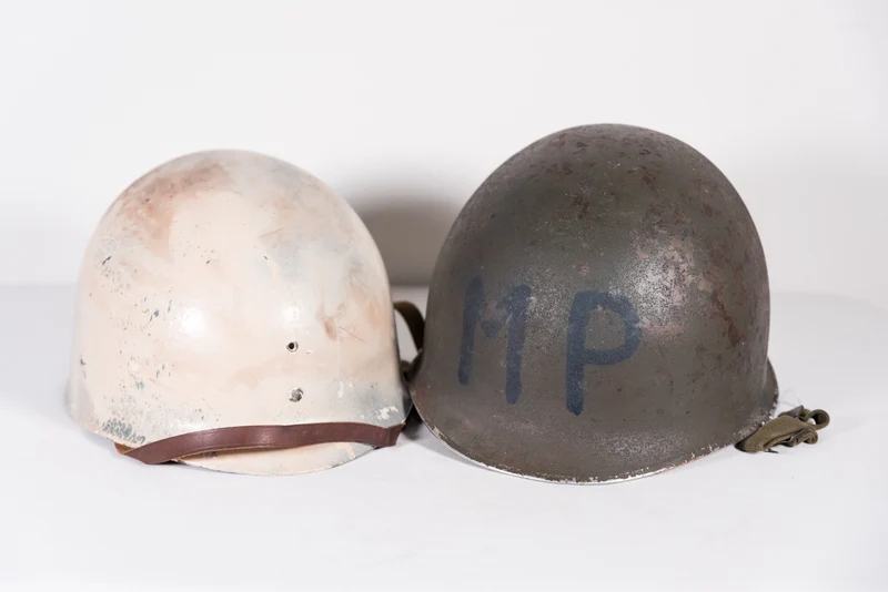 US Army M1 Helm MP bewegliche Haken
