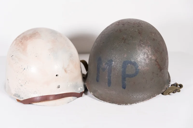 US Army M1 Helm MP bewegliche Haken