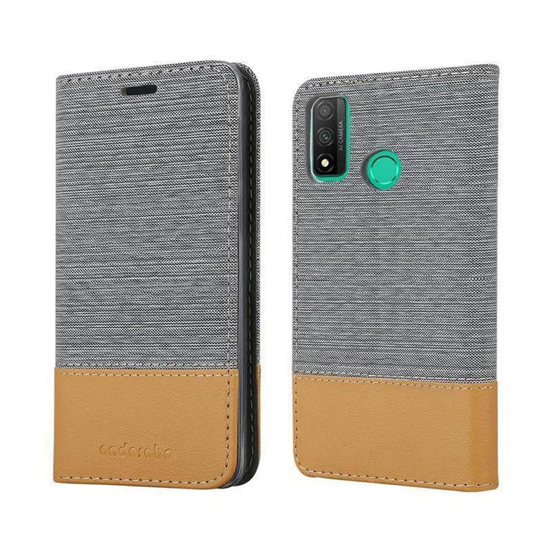 Cadorabo Hülle kompatibel mit Huawei P SMART 2020 Schutzhülle mit Magnetverschluss, Standfunktion und Kartenfach