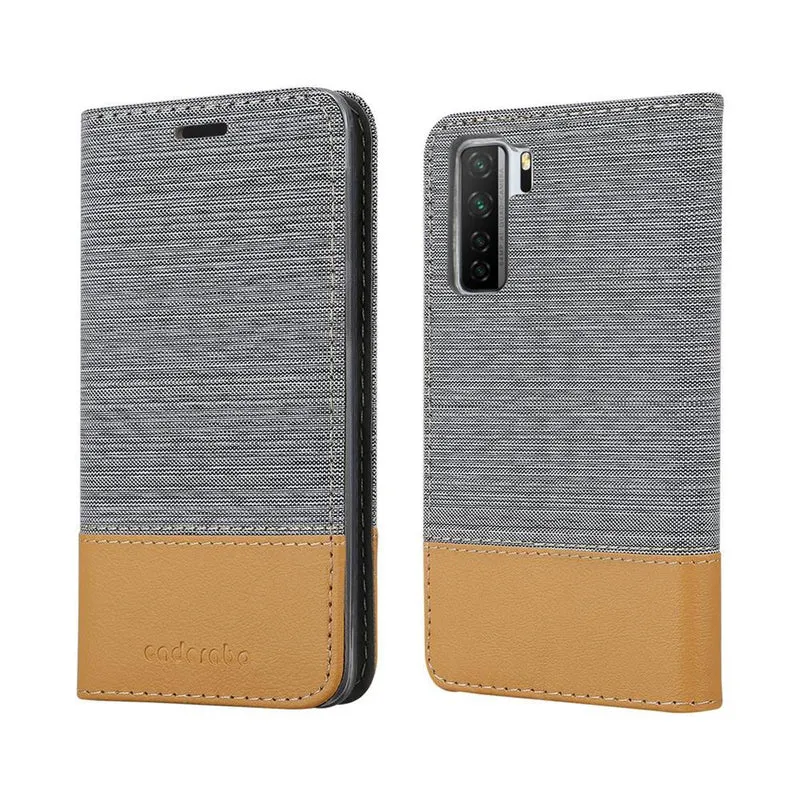 Cadorabo Hülle kompatibel mit Huawei NOVA 7 SE Schutzhülle mit Magnetverschluss, Standfunktion und Kartenfach