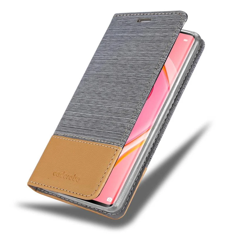 Cadorabo Hülle kompatibel mit Huawei NOVA 7 PRO 5G Schutzhülle mit Magnetverschluss, Standfunktion und Kartenfach