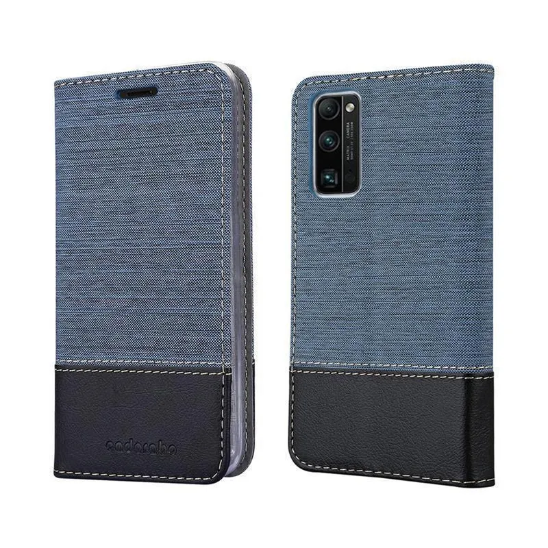 Cadorabo Hülle kompatibel mit Honor 30 PRO Schutzhülle mit Magnetverschluss, Standfunktion und Kartenfach