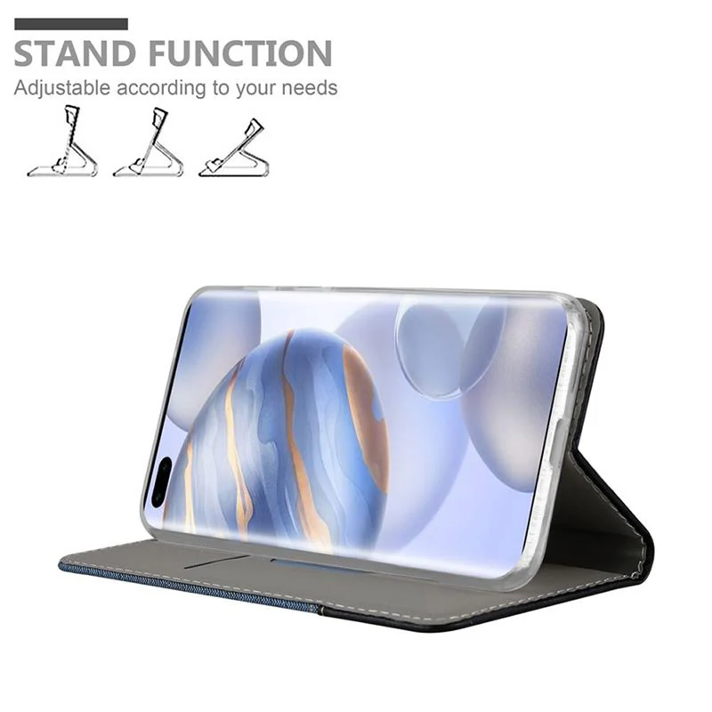 Cadorabo Hülle kompatibel mit Honor 30 PRO Schutzhülle mit Magnetverschluss, Standfunktion und Kartenfach