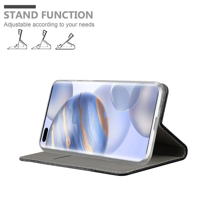 Cadorabo Hülle kompatibel mit Honor 30 PRO Schutzhülle mit Magnetverschluss, Standfunktion und Kartenfach
