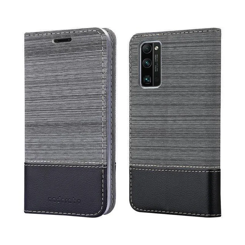 Cadorabo Hülle kompatibel mit Honor 30 PRO Schutzhülle mit Magnetverschluss, Standfunktion und Kartenfach