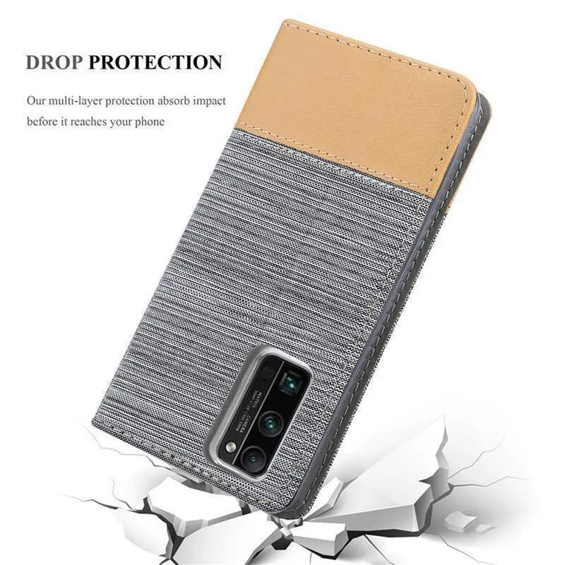 Cadorabo Hülle kompatibel mit Honor 30 PRO Schutzhülle mit Magnetverschluss, Standfunktion und Kartenfach