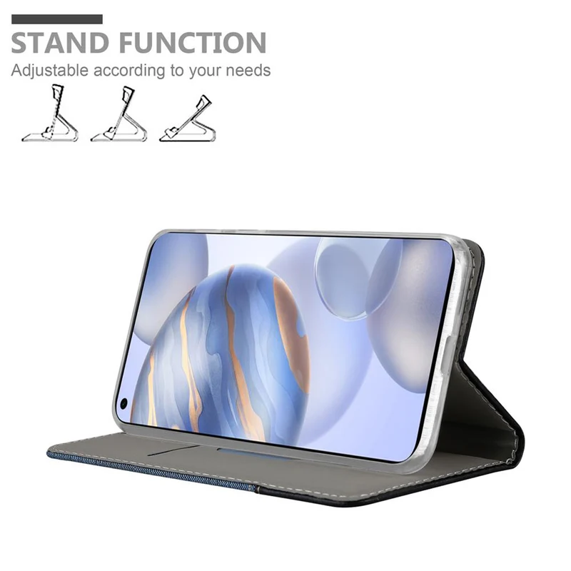 Cadorabo Hülle kompatibel mit Honor 30 Schutzhülle mit Magnetverschluss, Standfunktion und Kartenfach