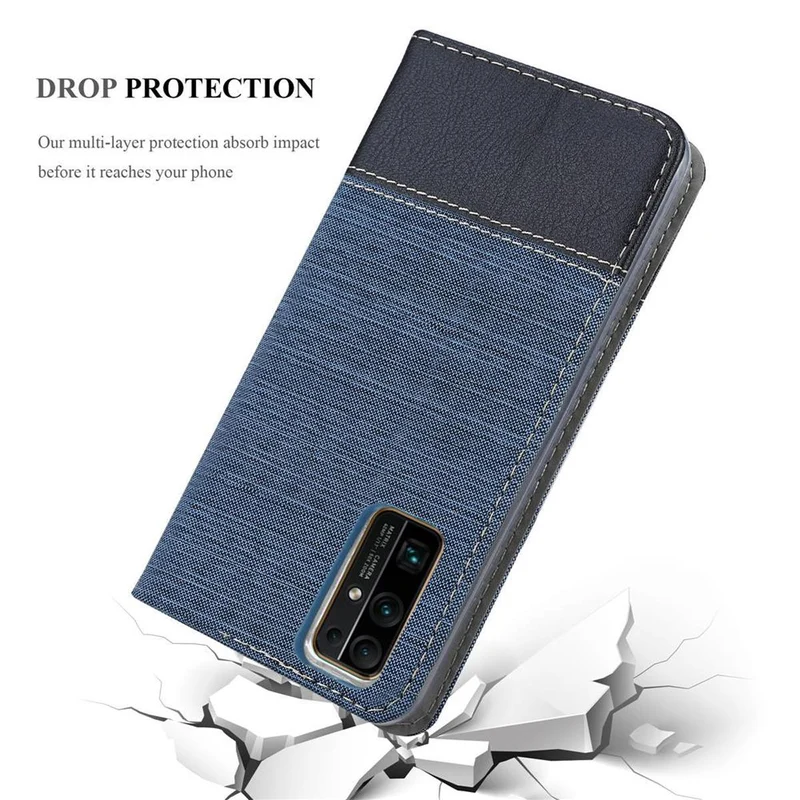 Cadorabo Hülle kompatibel mit Honor 30 Schutzhülle mit Magnetverschluss, Standfunktion und Kartenfach