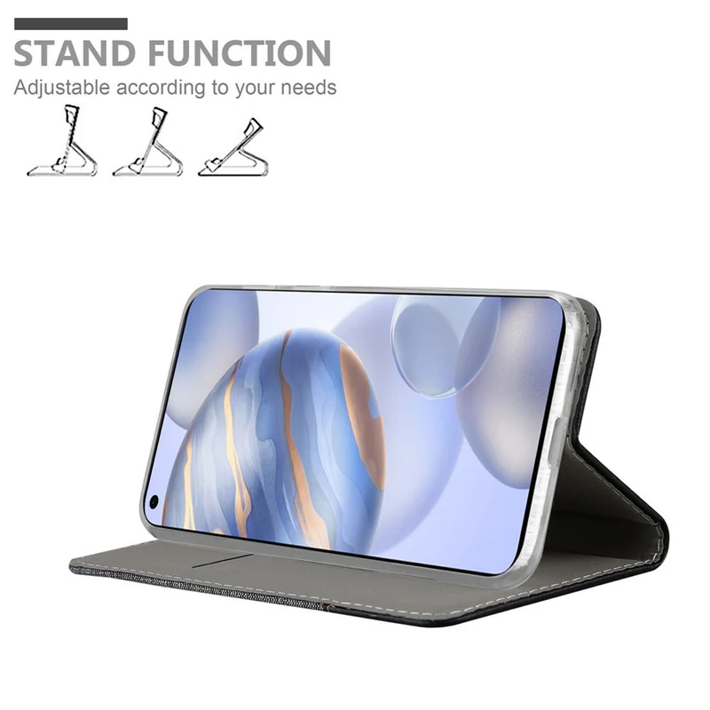 Cadorabo Hülle kompatibel mit Honor 30 Schutzhülle mit Magnetverschluss, Standfunktion und Kartenfach