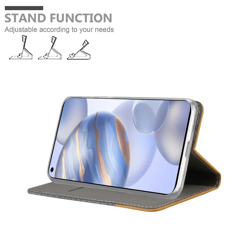 Cadorabo Hülle kompatibel mit Honor 30 Schutzhülle mit Magnetverschluss, Standfunktion und Kartenfach