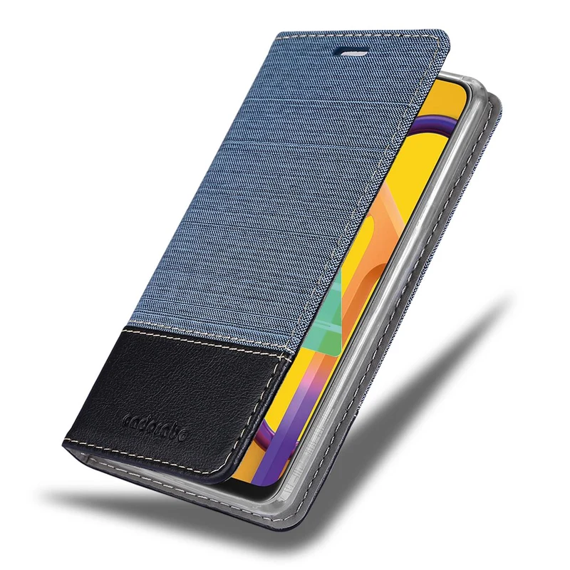 Cadorabo Hülle kompatibel mit Samsung Galaxy M21 / M30s Schutzhülle mit Magnetverschluss, Standfunktion und Kartenfach