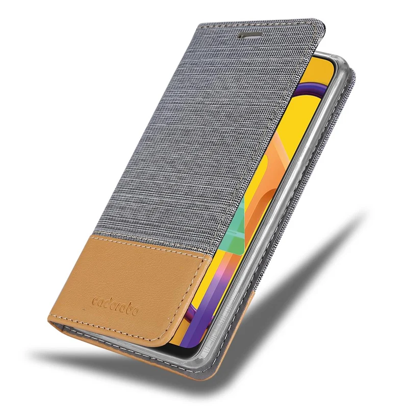 Cadorabo Hülle kompatibel mit Samsung Galaxy M21 / M30s Schutzhülle mit Magnetverschluss, Standfunktion und Kartenfach