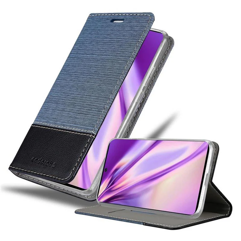 Cadorabo Hülle kompatibel mit Samsung Galaxy A71 5G Schutzhülle mit Magnetverschluss, Standfunktion und Kartenfach