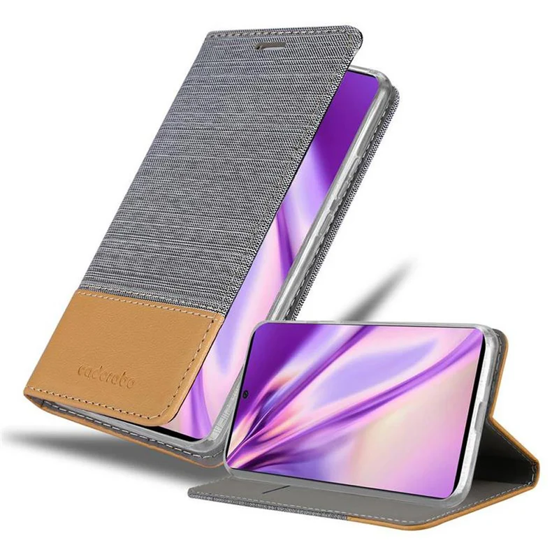 Cadorabo Hülle kompatibel mit Samsung Galaxy A71 5G Schutzhülle mit Magnetverschluss, Standfunktion und Kartenfach