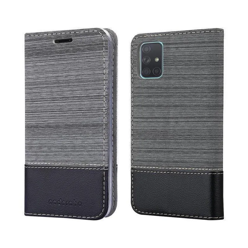 Cadorabo Hülle kompatibel mit Samsung Galaxy A71 5G Schutzhülle mit Magnetverschluss, Standfunktion und Kartenfach