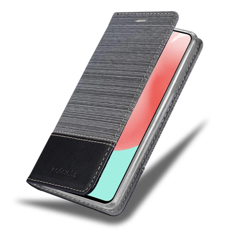 Cadorabo Hülle kompatibel mit Samsung Galaxy A41 Schutzhülle mit Magnetverschluss, Standfunktion und Kartenfach